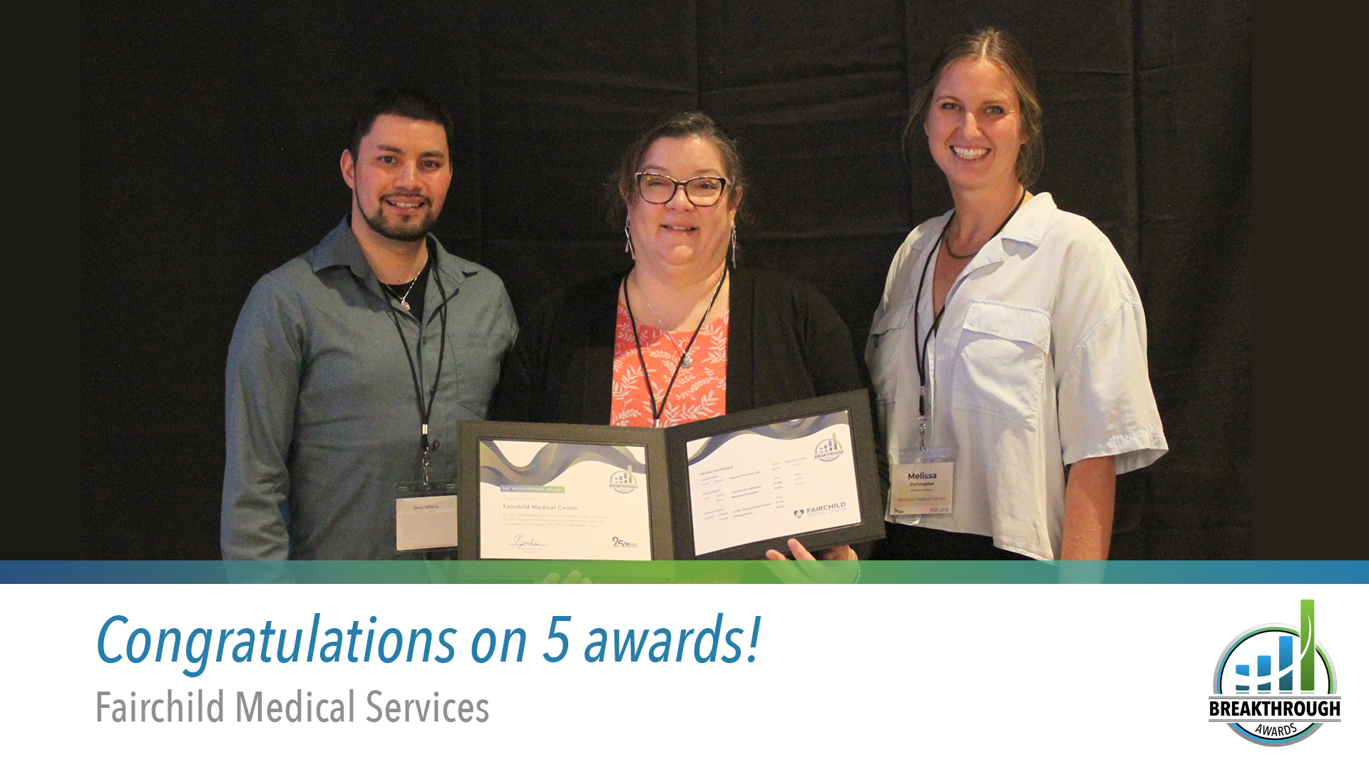 Breakthrough Fairchild Medical Services