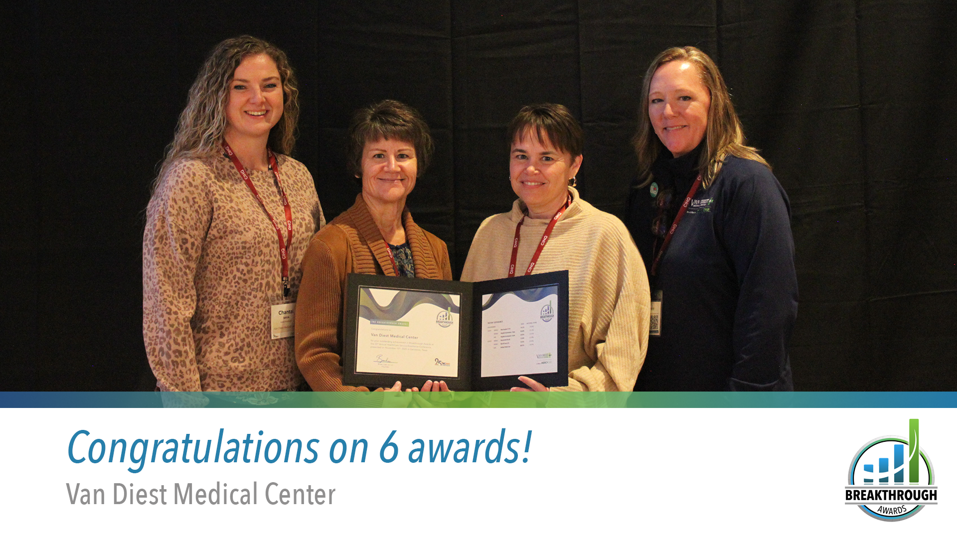 Breakthrough Van Diest Medical Center